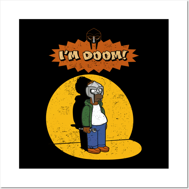 I'm Doom - Mf Doom Wall Art by Polos